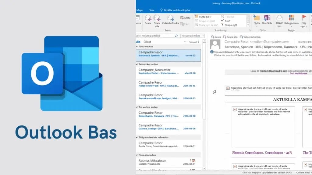 Outlook Bas – Lär dig en av de vanligaste mejlklienterna